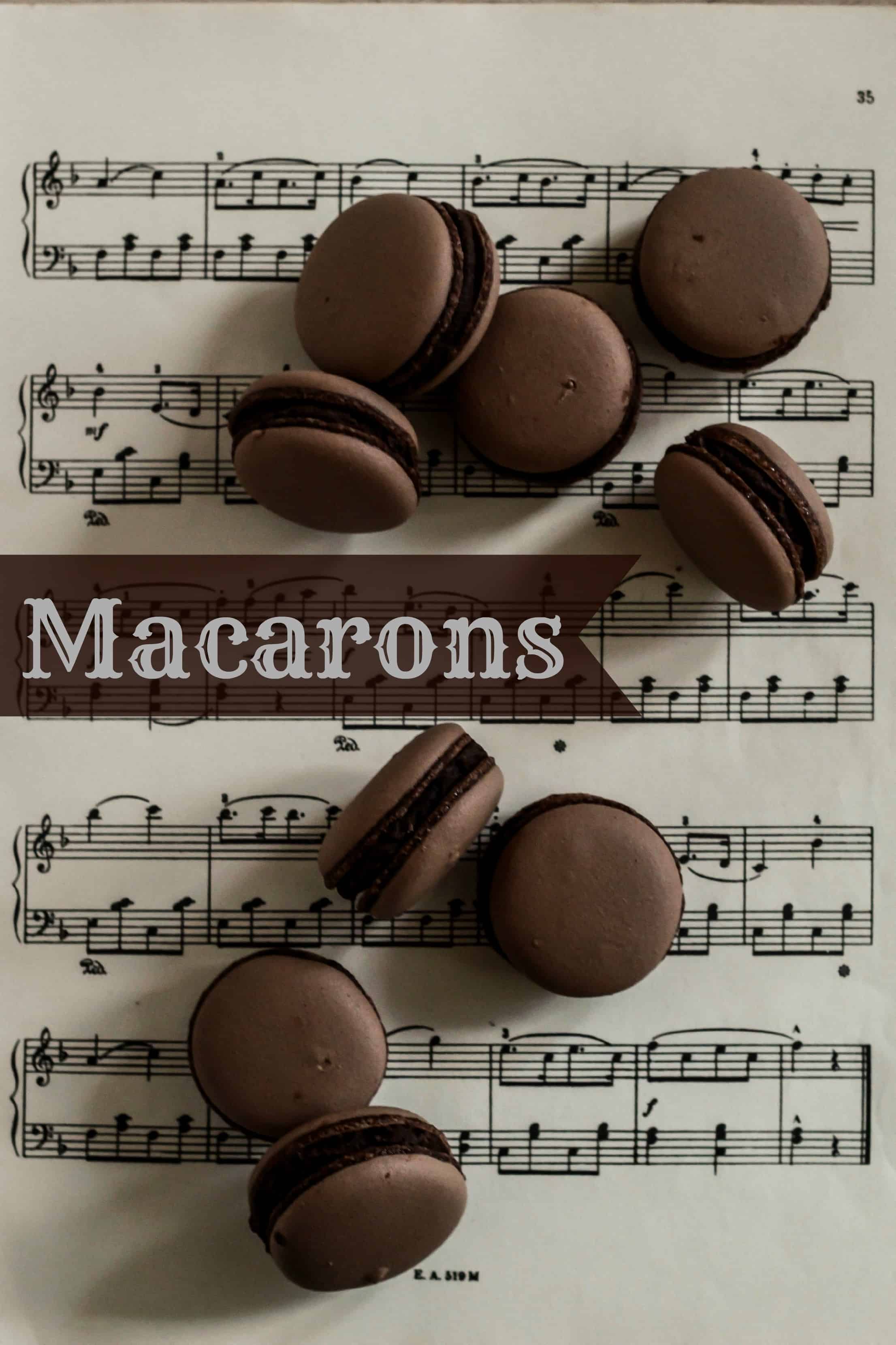 Macarons - Chokolade macarons med ganache - Opskrift - Arla