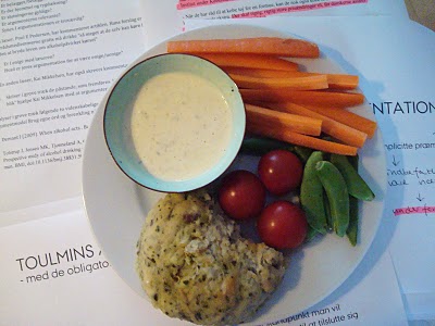 Saftige frokostboller med spinat