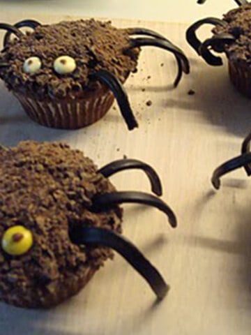 Edderkop muffins