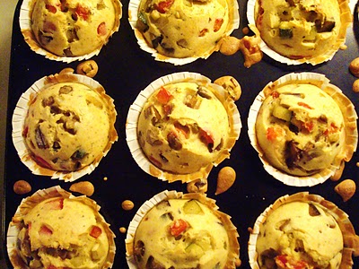 Ratatoullie-muffins