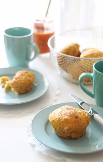 Safranbrød med gulerodsjuice