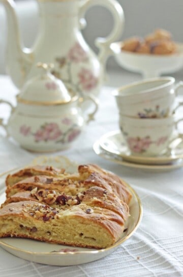 Gammeldags kringle med stikkelsbær