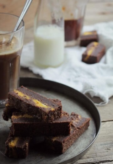 Brownie med græskar