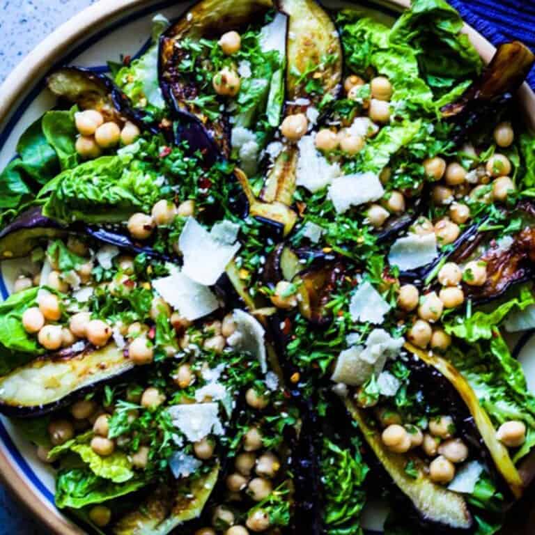 aubergine salat