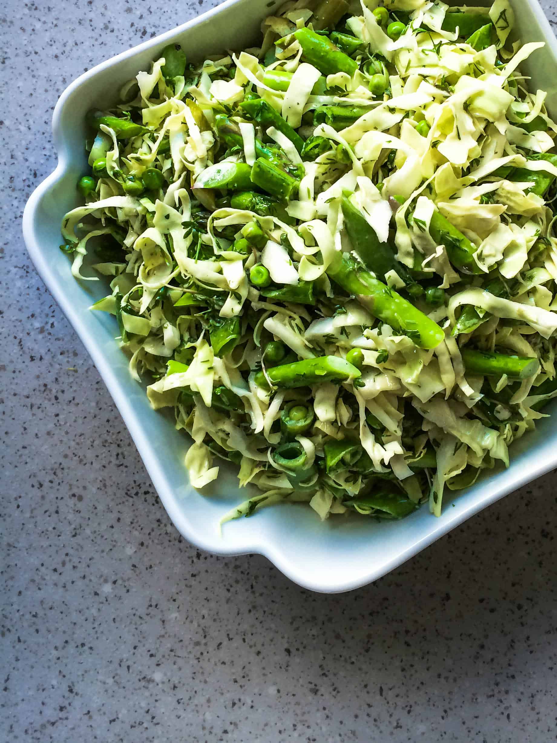 Forårssalat med asparges, spidskål og - frisk og lækker salat
