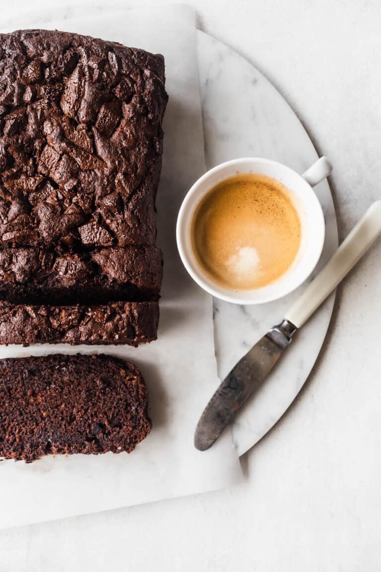 Chokoladekage med banan