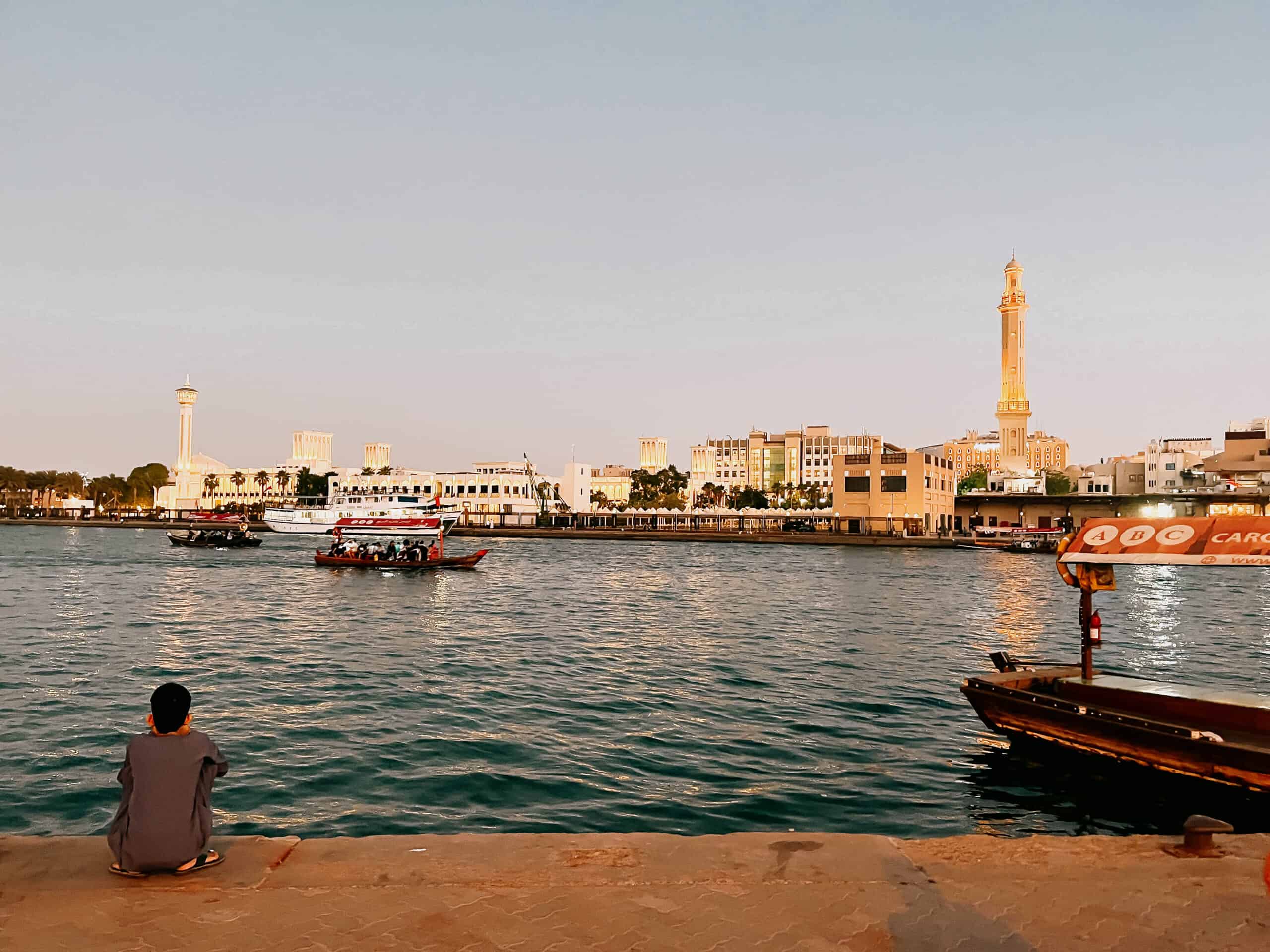 Dubai rejse - den gamle bydel souk 